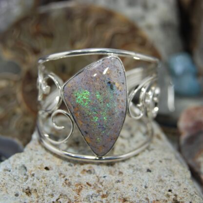 Louisiana Opal Green Fire Bracelet    LA262.  * - Image 4