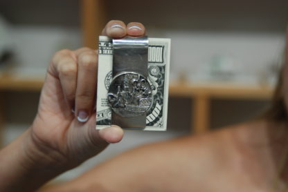 New Orleans "Jackson Square" Money Clip     RJ139 *