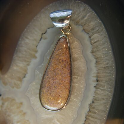 Classic Louisiana Opal Pendant - F330.   * - Image 3