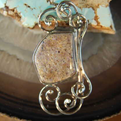 Freeform LA Opal Pin/Pendant - F353.  * - Image 6