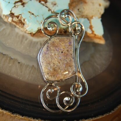 Freeform LA Opal Pin/Pendant - F353.  * - Image 7