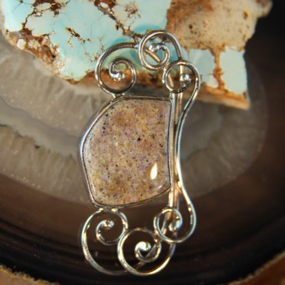 Freeform LA Opal Pin/Pendant - F353.  * - Image 8