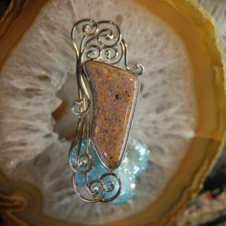 Big  Bold  LA Opal Pin-Pendant - F383.  *