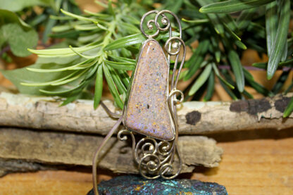 Big  Bold  LA Opal Pin-Pendant - F383.  * - Image 3