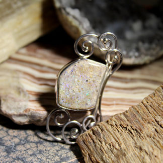Freeform LA Opal Pin/Pendant - F353.  *