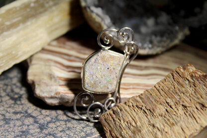 Freeform LA Opal Pin/Pendant - F353.  *