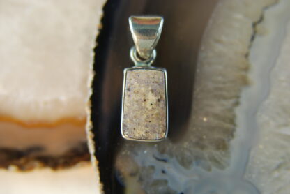 'Purple glow" LA Opal  Pendant - F537.  *