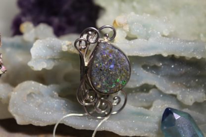 Tear Drop LA Opal Pin/Pendant - F379.  * - Image 6