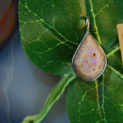 Tear Drop LA Opal Pendant with 'Wish Cave' - F398.  *