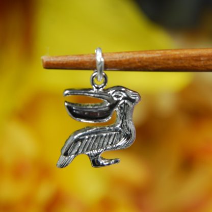Sterling Silver Pelican Pendant     -  RJ128.  * - Image 2