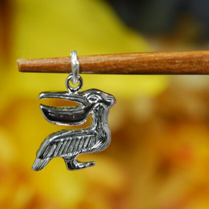 Sterling Silver Pelican Pendant     -  RJ128.  * - Image 3