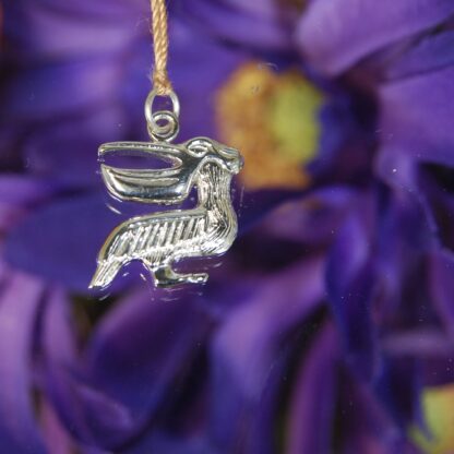 Sterling Silver Pelican Pendant     -  RJ128.  * - Image 6