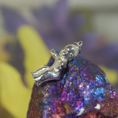 Silver King Cake Baby Necklace      RJ107.  * - Image 7