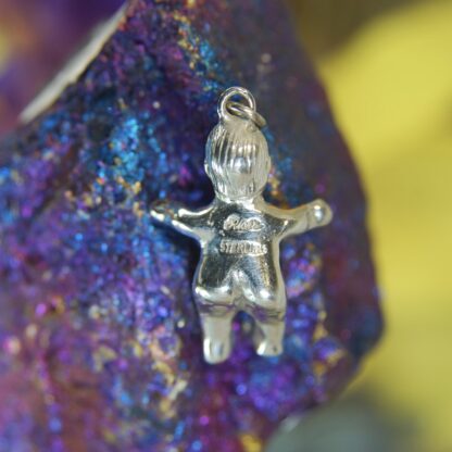 Silver King Cake Baby Necklace      RJ107.  * - Image 8