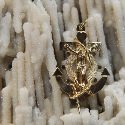 Handmade 14kt Fisherman's Cross   RJ130  * - Image 4