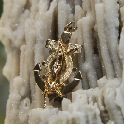 Handmade 14kt Fisherman's Cross   RJ130  * - Image 5