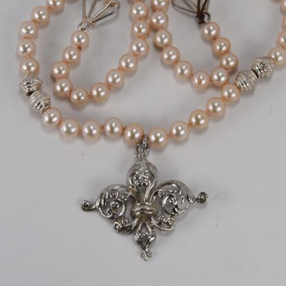 7mm Peach Color Pearls - FDL   RJ201. * - Image 4