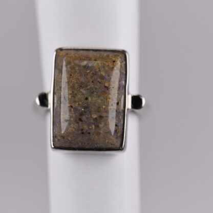 Louisiana Opal Ring - Rectangle - LA133.  * - Image 4