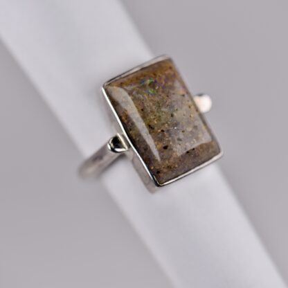 Louisiana Opal Ring - Rectangle - LA133.  * - Image 5