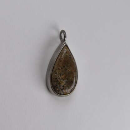 Teardrop LA Opal Pendant - LA407.   * - Image 4