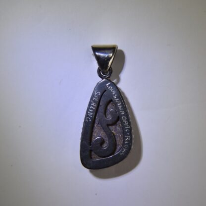 Milgrain Triangle LA Opal Pendant - LA417.  * - Image 6