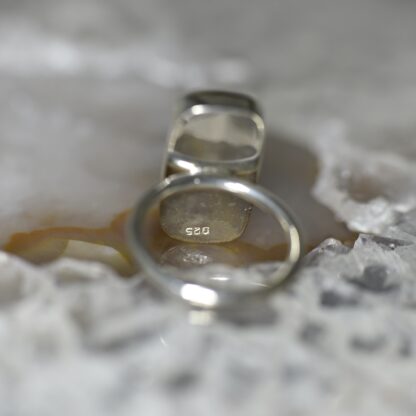 Rectangle LA Opal Ring - LA141.  * - Image 5
