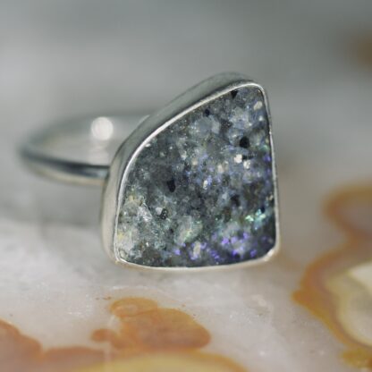 Pie Shaped LA Opal Ring - LA144.  * - Image 5