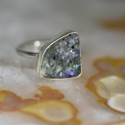 Pie Shaped LA Opal Ring - LA144.  *