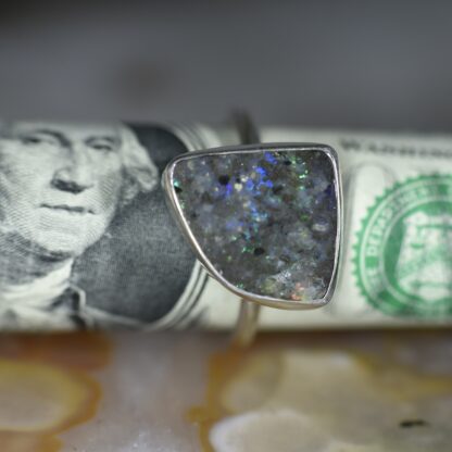 Pie Shaped LA Opal Ring - LA144.  * - Image 4