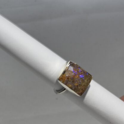 Rusty Brown LA Opal Ring - LA139.  * - Image 2