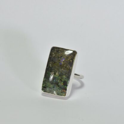 Green Fire/Purple Glow LA Opal Ring - LA247.  * - Image 7