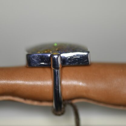 Freeform LA Opal Ring w/ Sapphires - LA183.  * - Image 4