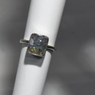 Rectangle LA Opal Ring.  LA216.  *