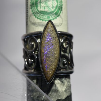 Marquis shaped LA Opal Ring - LA154.  * - Image 2