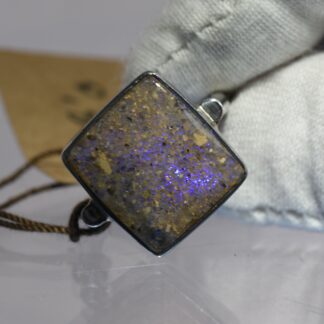 Purple Glow Louisiana Opal Ring - LA160.  *