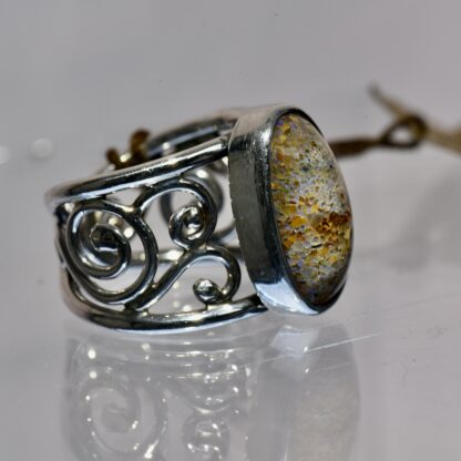 Oval Louisiana Opal Ring - LA165.  * - Image 5