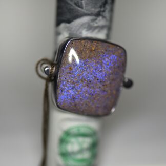 Square Louisiana Opal Ring - LA177.  *