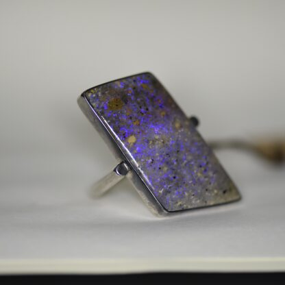 Parallelogram Louisiana Opal Ring - LA172.  * - Image 3