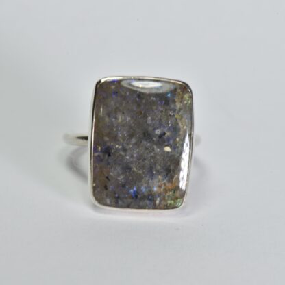 Rectangle Louisiana Opal Ring - LA240.  * - Image 7