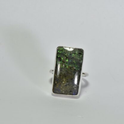 Green Fire/Purple Glow LA Opal Ring - LA247.  * - Image 3