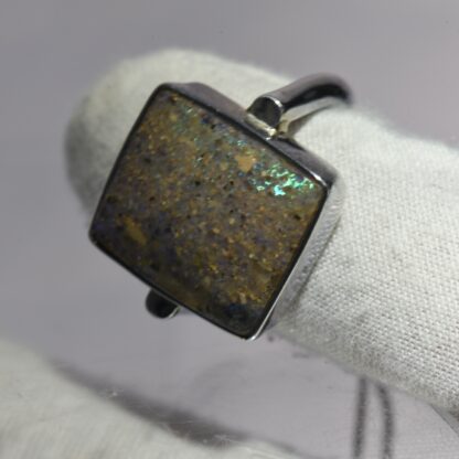 Purple Glow Louisiana Opal Ring - LA160.  * - Image 3