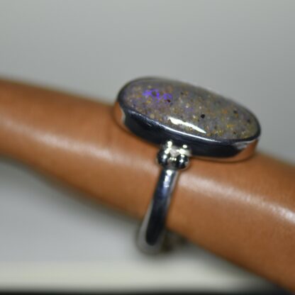 Oblong Louisiana Opal Ring - LA179.  * - Image 5