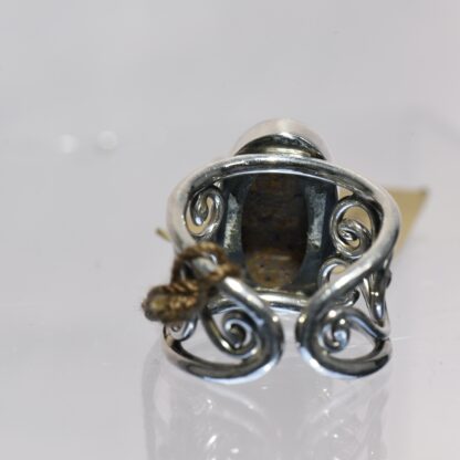 Oval Louisiana Opal Ring - LA165.  * - Image 6