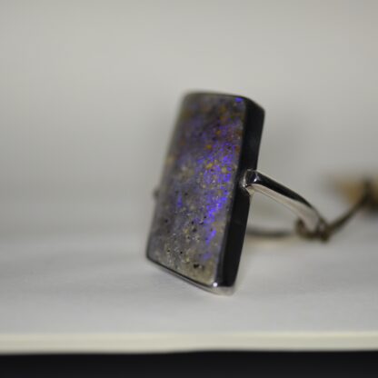 Parallelogram Louisiana Opal Ring - LA172.  * - Image 4