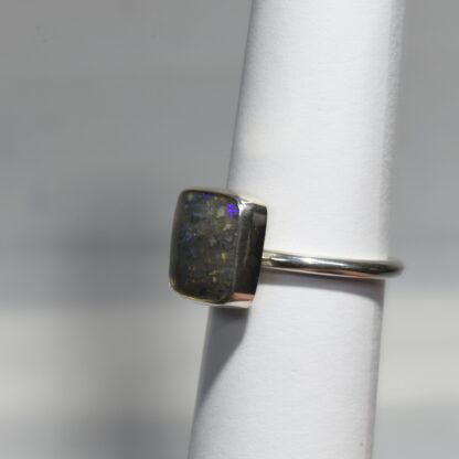 Rectangle LA Opal Ring.  LA216.  * - Image 3