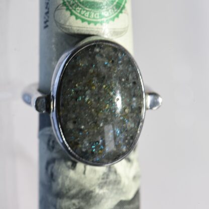 Large Oval Louisiana Opal Ring - LA151.  * - Image 3