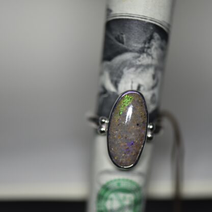 Oblong Louisiana Opal Ring - LA179.  * - Image 6