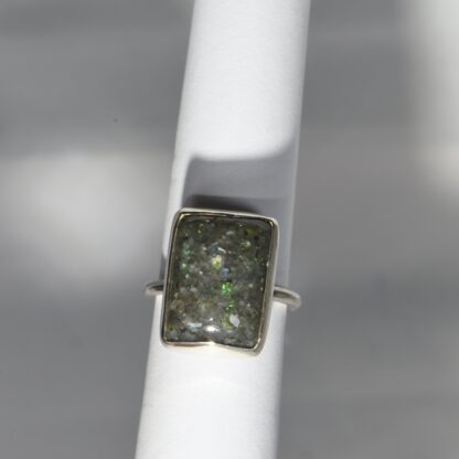 Dome Top Rectangle LA Opal Ring - LA235.  * - Image 3
