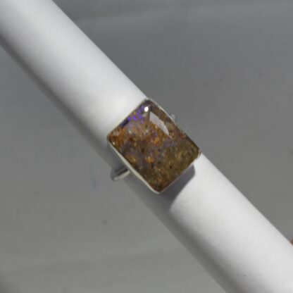 Rusty Brown LA Opal Ring - LA139.  * - Image 8