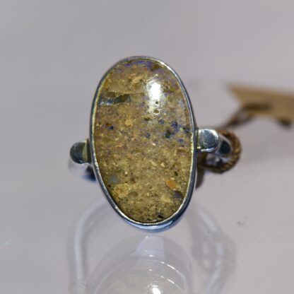 Large Oval Louisiana Opal Ring - LA163.  * - Image 3